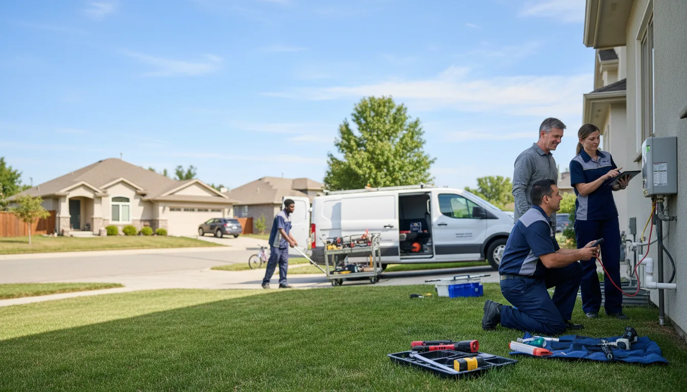 Tankless water heater service in Bennet, NE